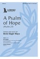 A Psalm of Hope SATB choral sheet music cover